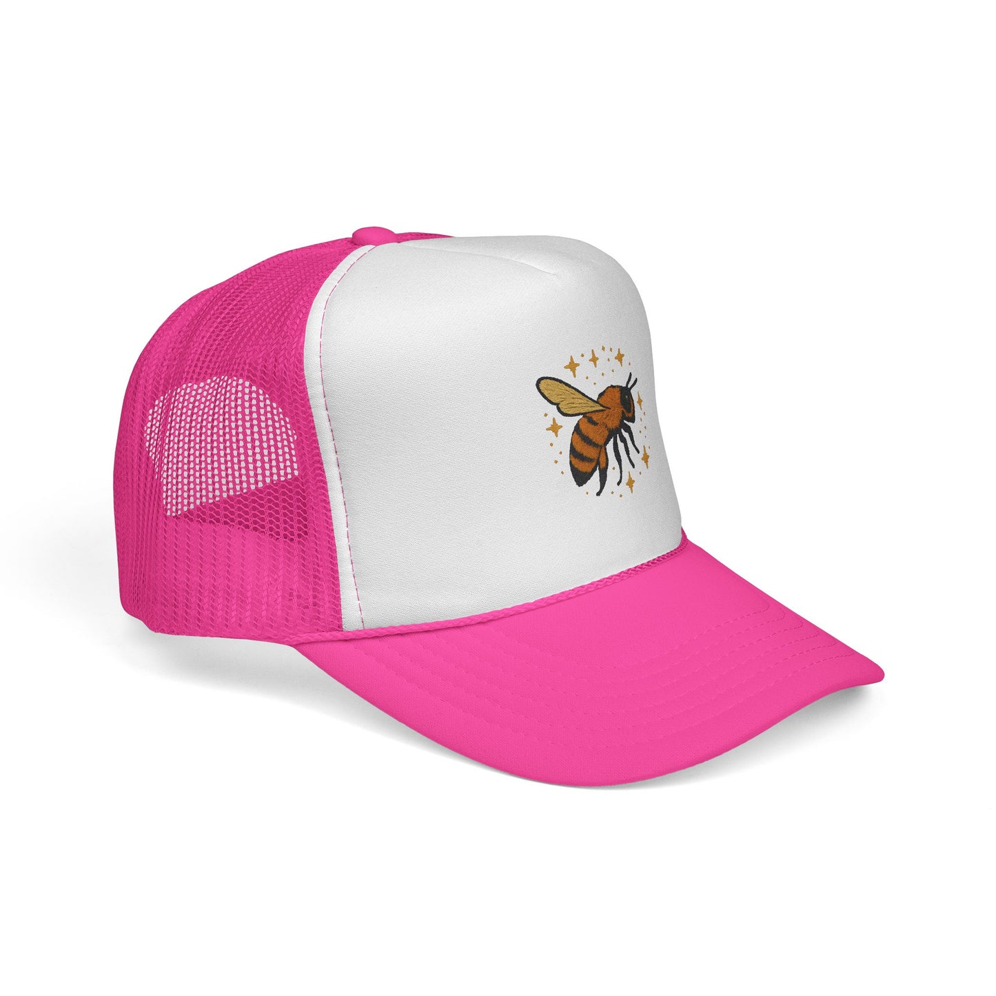 Trucker hat with the worlds best bee