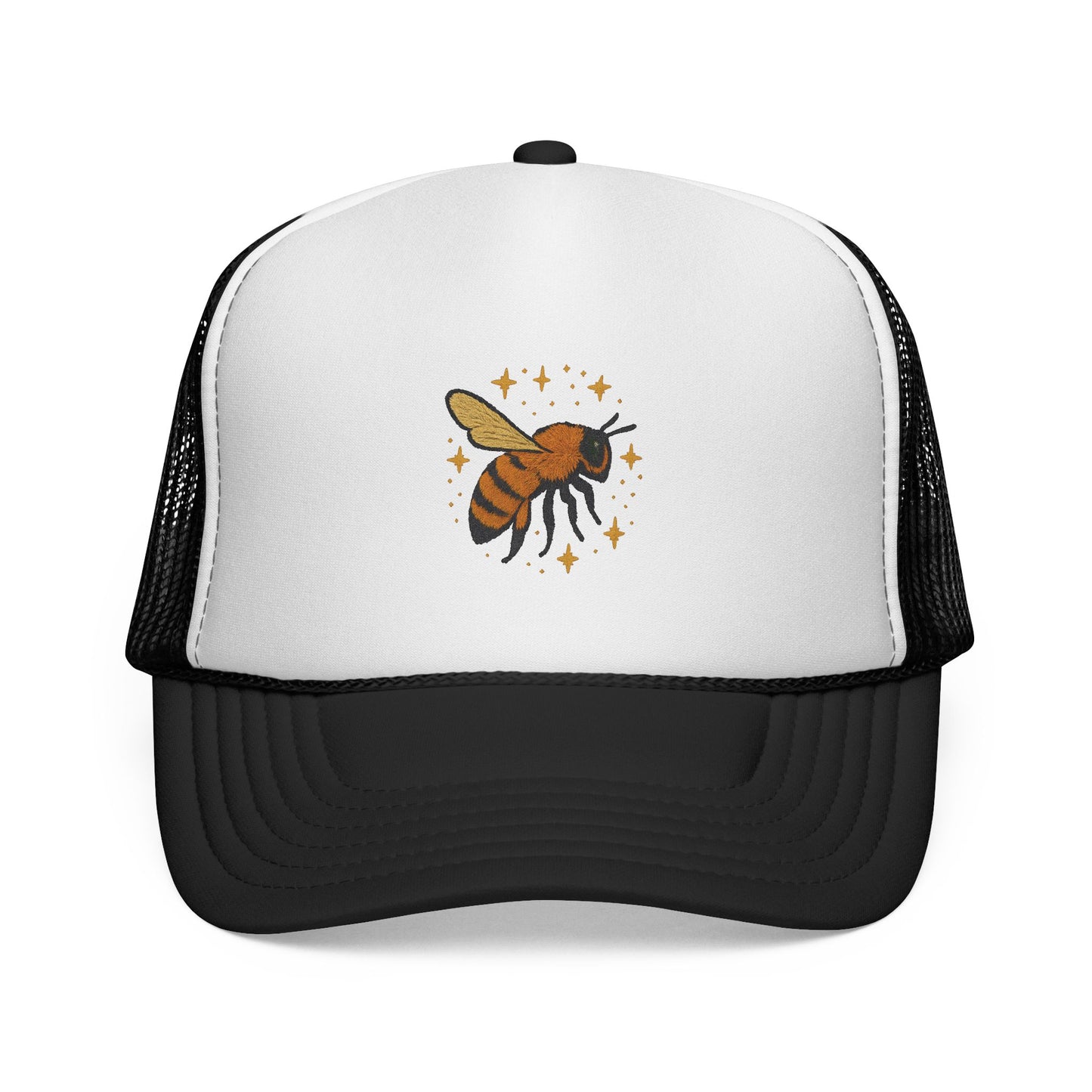 Trucker hat with the worlds best bee