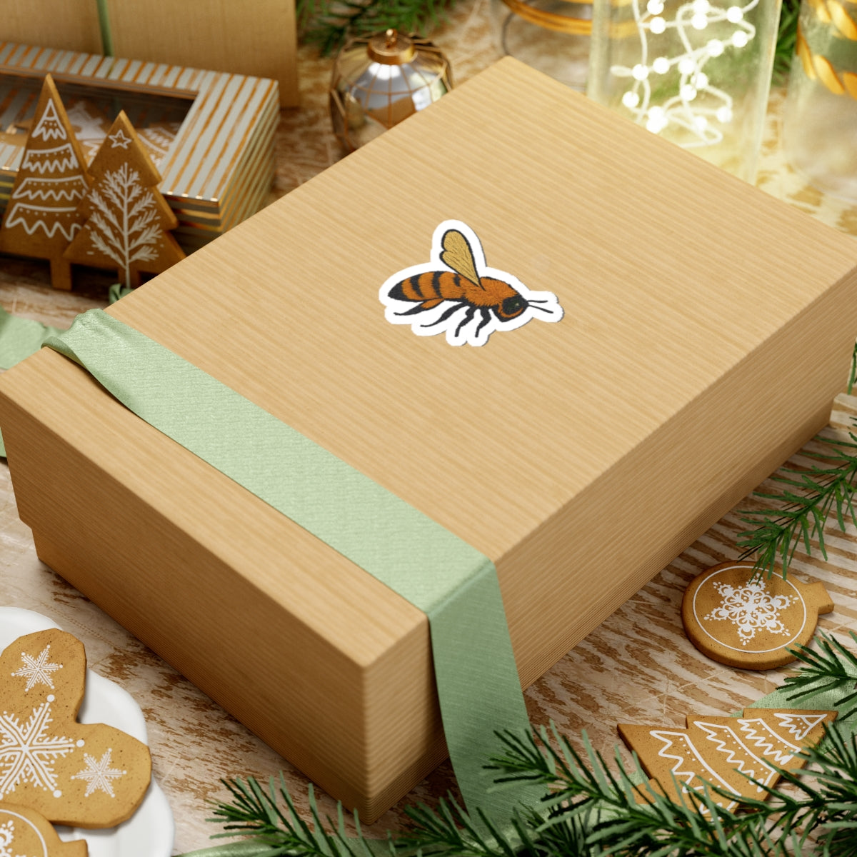 Bee Stickers - Fine Detail Honey Bee Cute Sticker