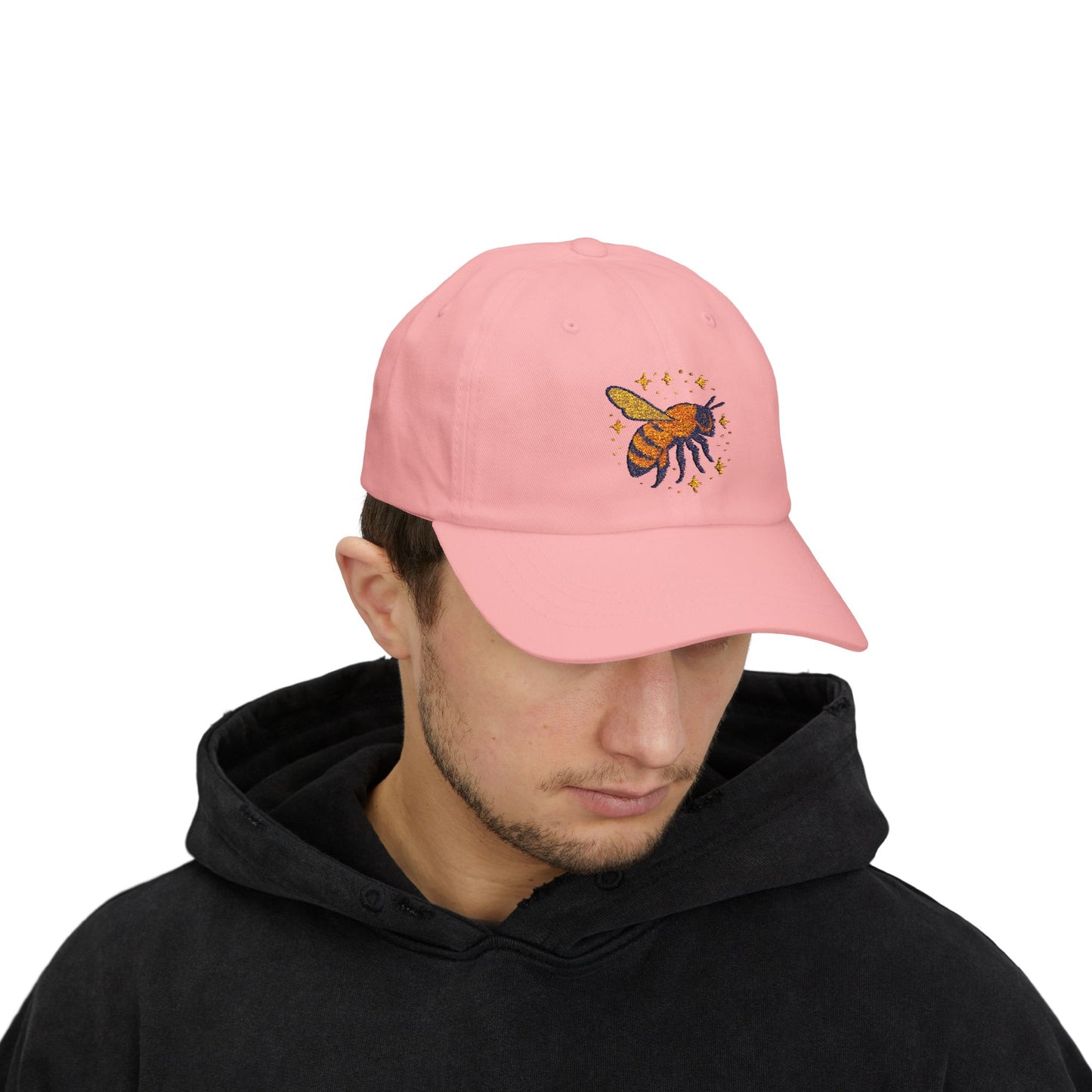 Dad cap with the worlds best bee