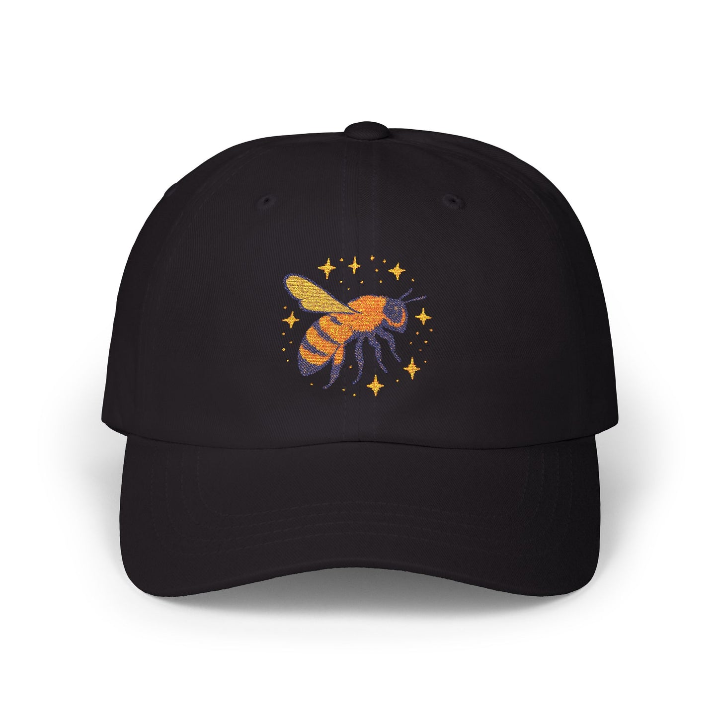 Dad cap with the worlds best bee