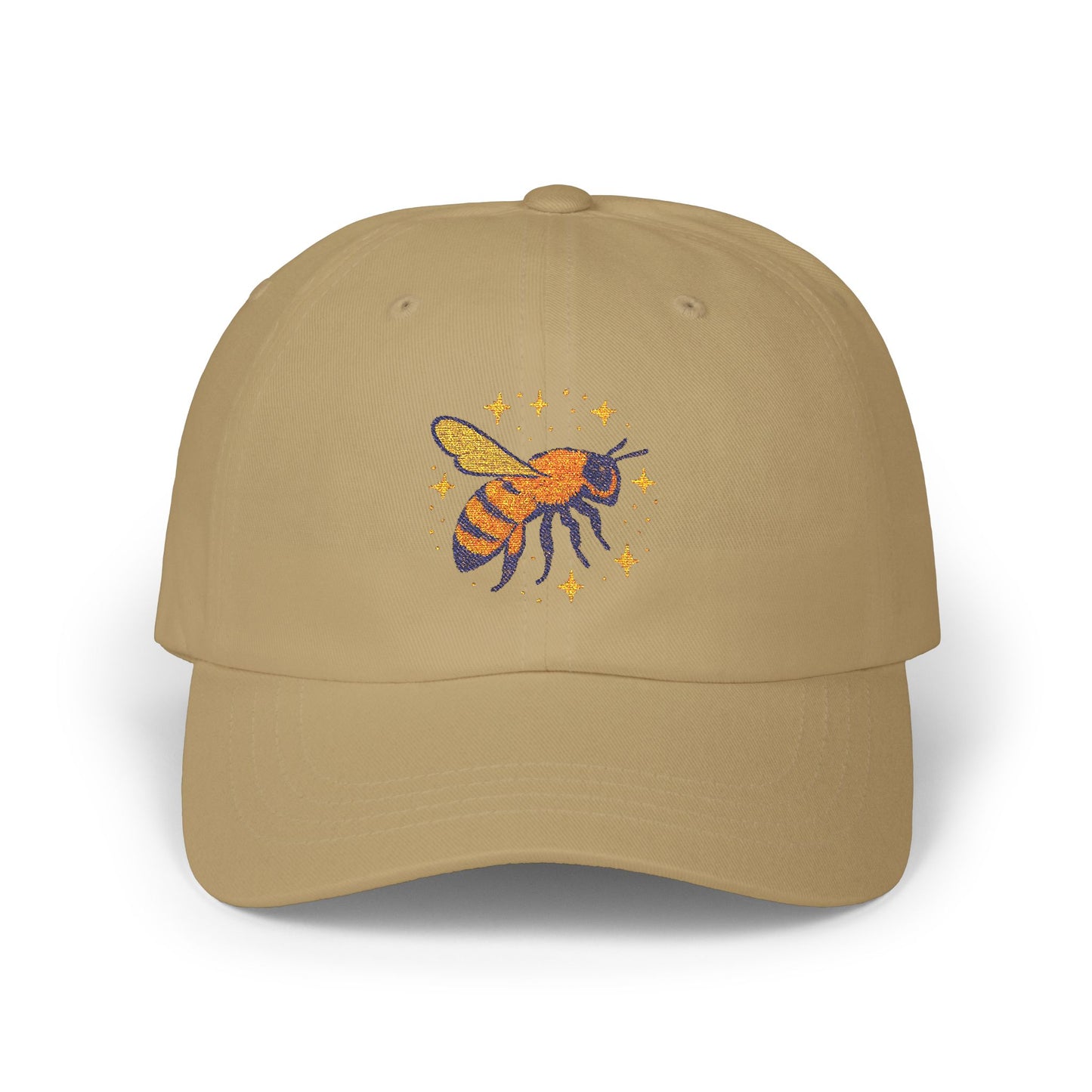 Dad cap with the worlds best bee