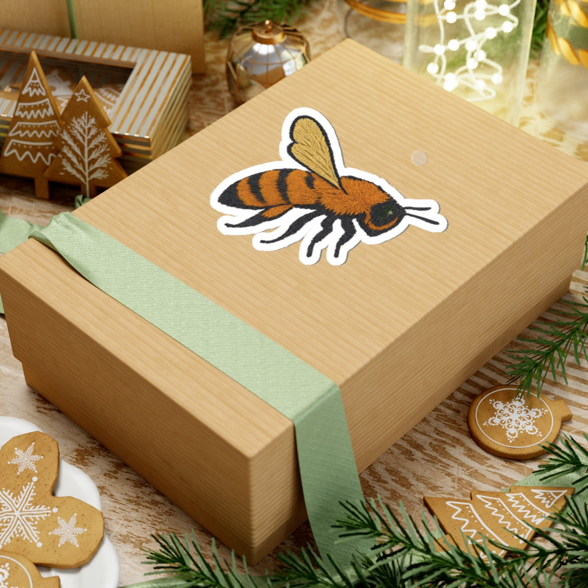 Bee Stickers - Fine Detail Honey Bee Cute Sticker