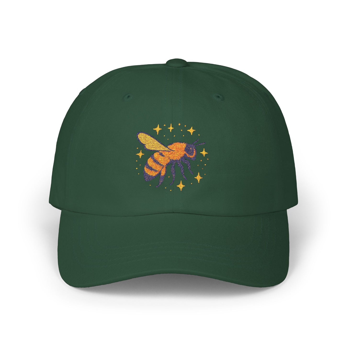 Dad cap with the worlds best bee