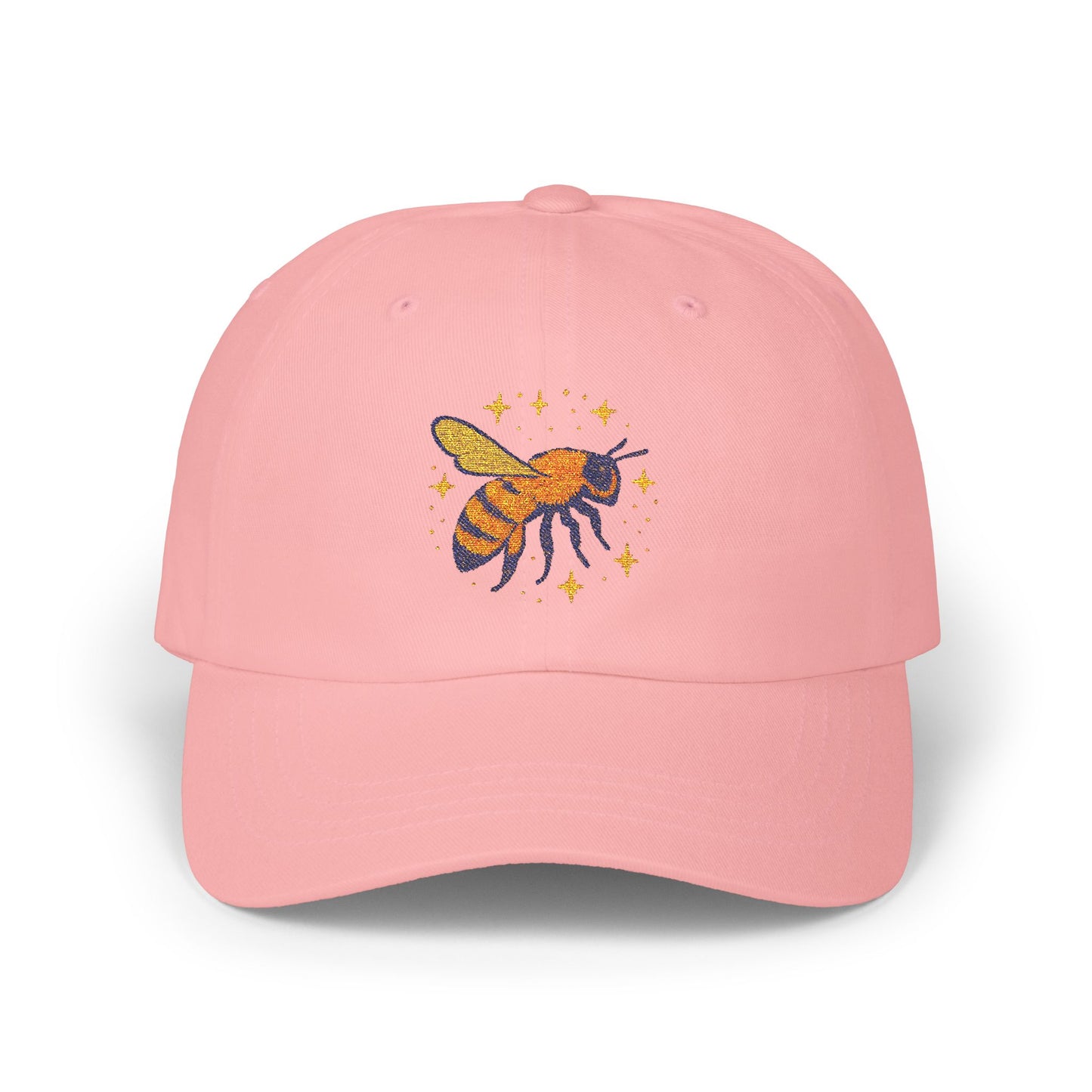 Dad cap with the worlds best bee