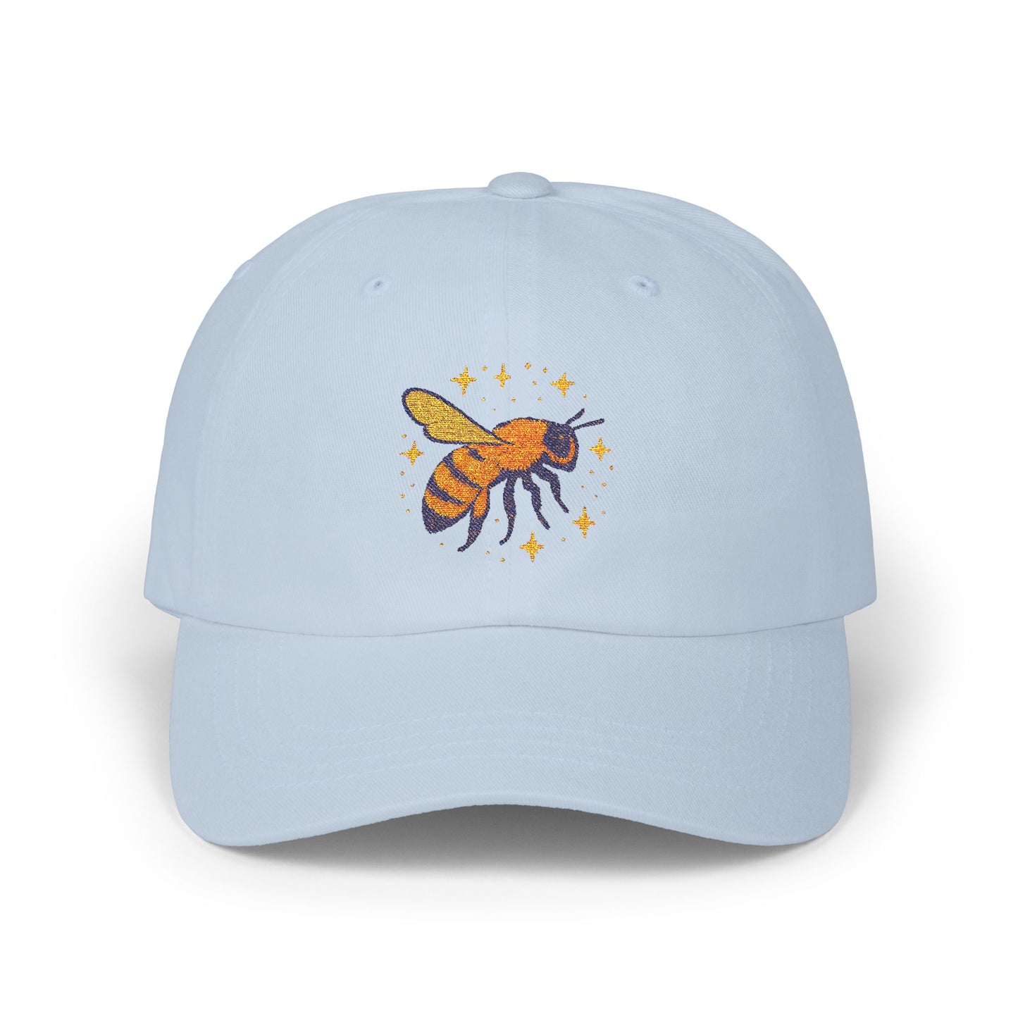 Dad cap with the worlds best bee