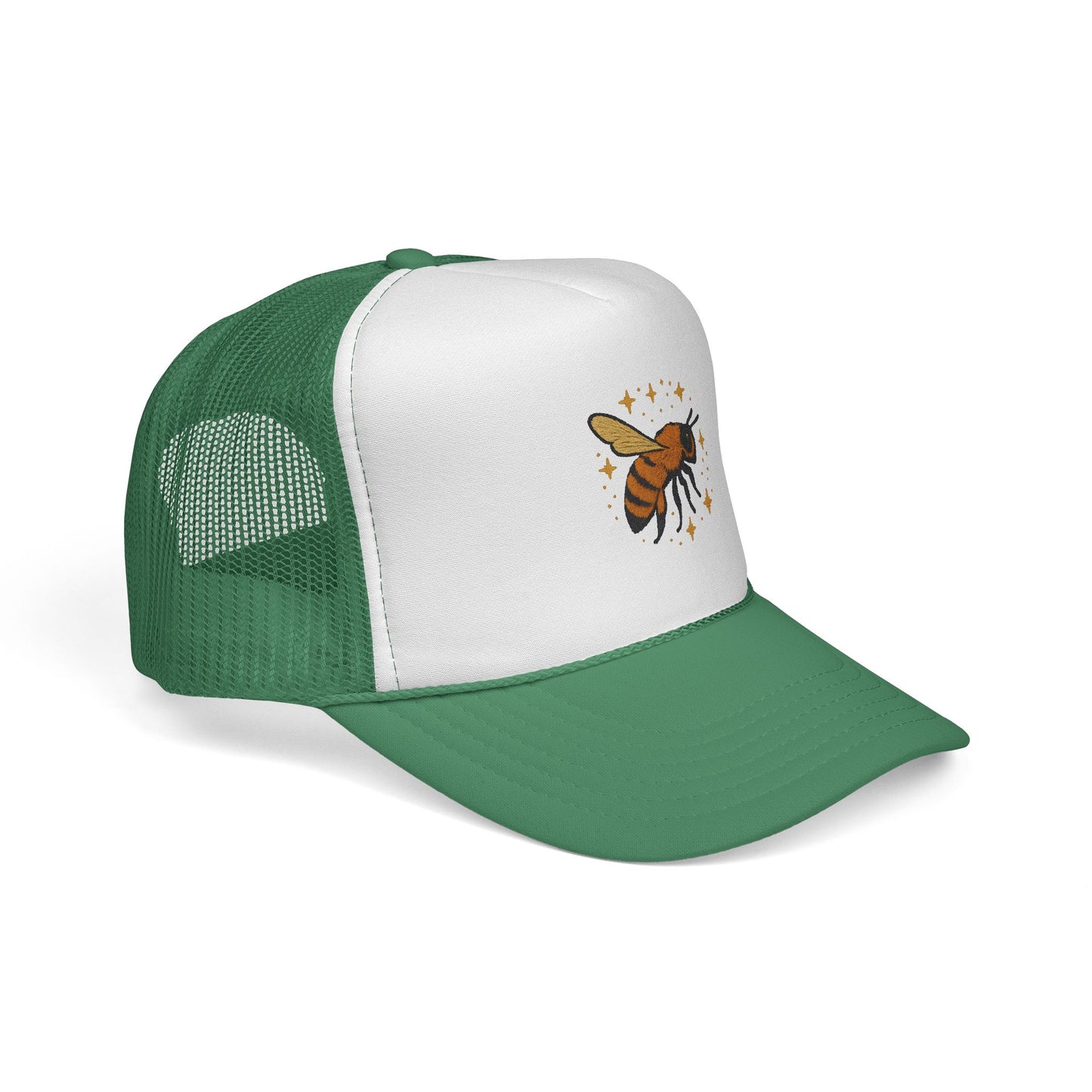 Trucker hat with the worlds best bee