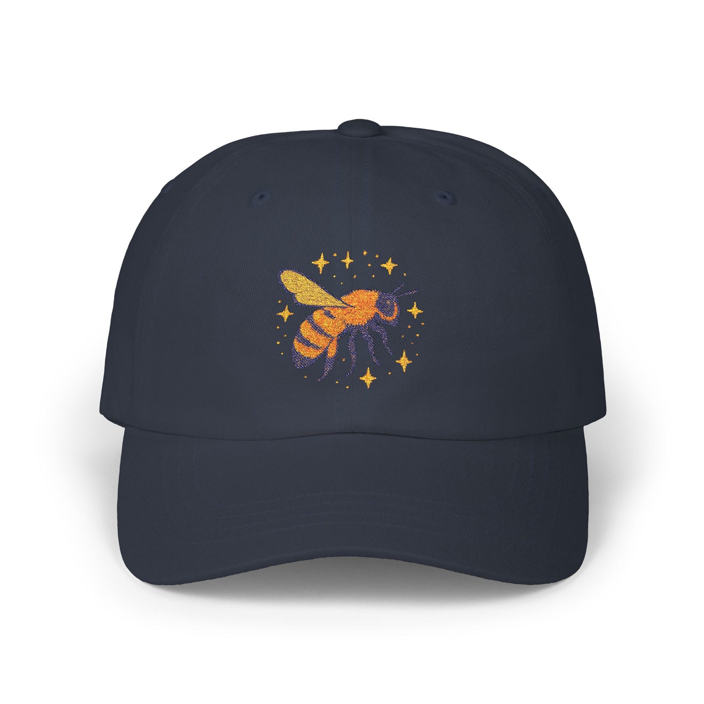 Dad cap with the worlds best bee