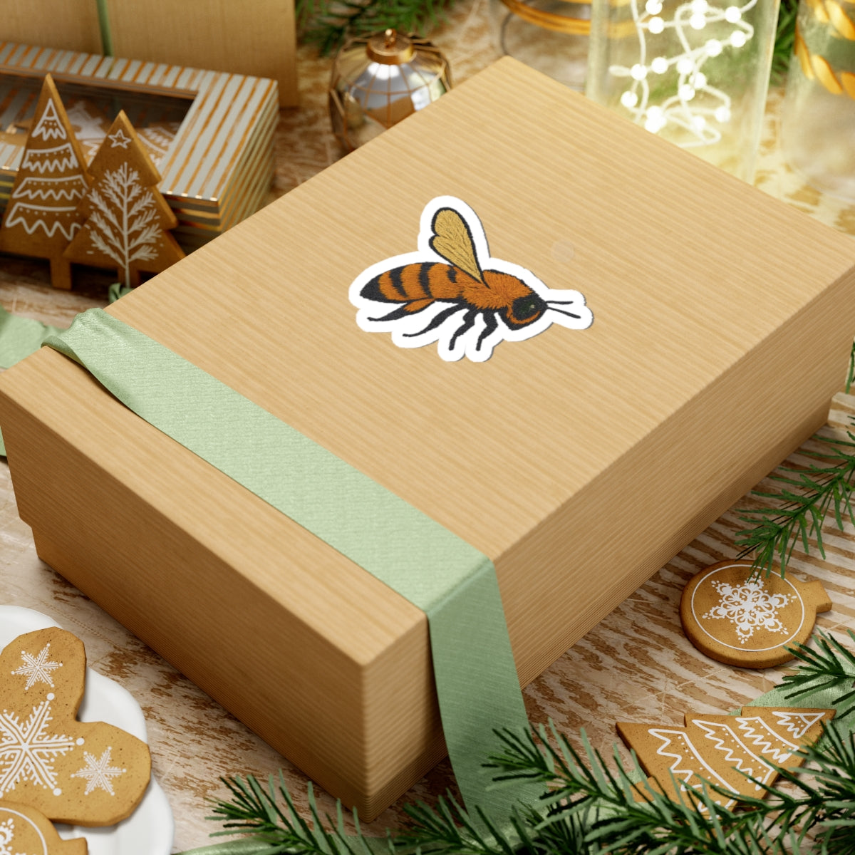 Bee Stickers - Fine Detail Honey Bee Cute Sticker