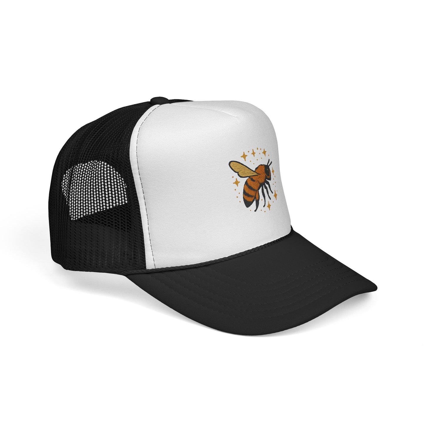 Trucker hat with the worlds best bee